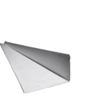 Coldstore Flashing Internal Angle In White Foodsafe Metal in 2.4m lengths