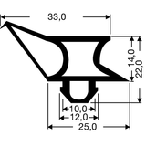 Refrigeration Compression Gasket 172-B (2.5M Lengths)