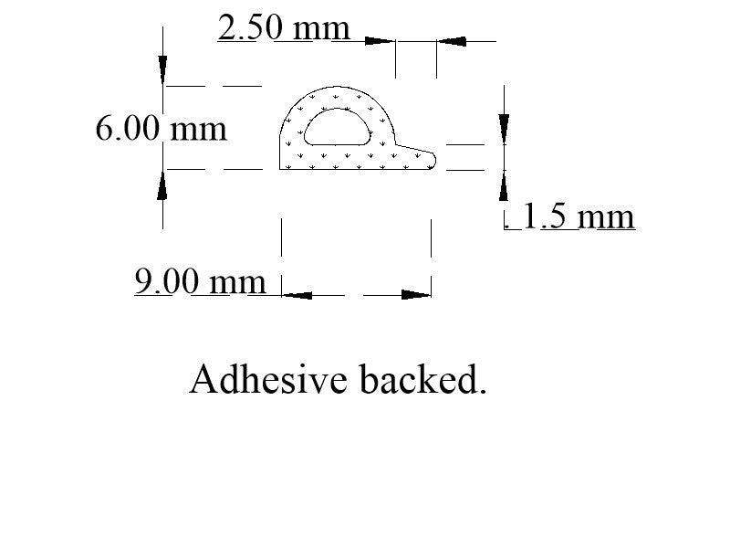 Sponge Section 100m Rolls