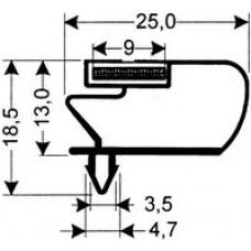 Magnetic Gasket 114-M (2.5M Lengths)